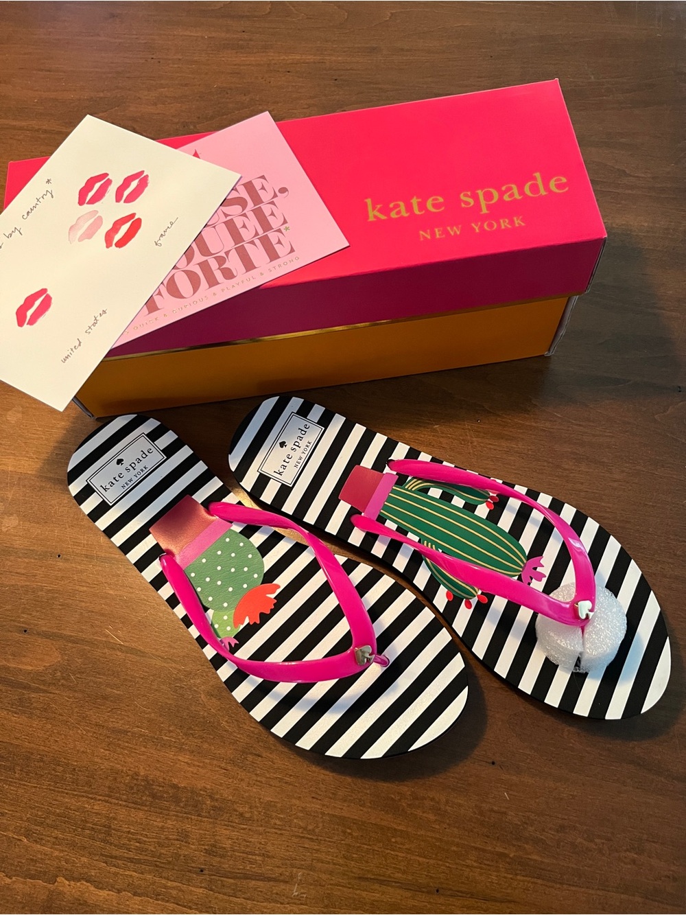 New Kate Spade Flip Flops